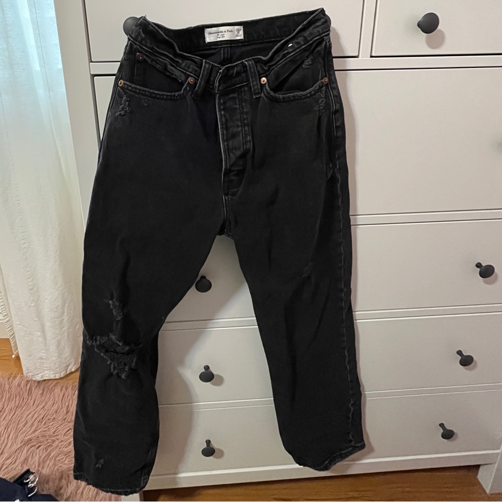 abercrombie dad jeans (nwot)